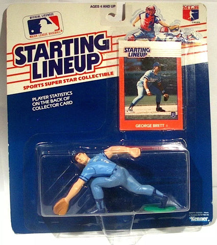 George Brett RC 1988 Starting Line-Up SLU Rookie Royals Kenner Figure-New!