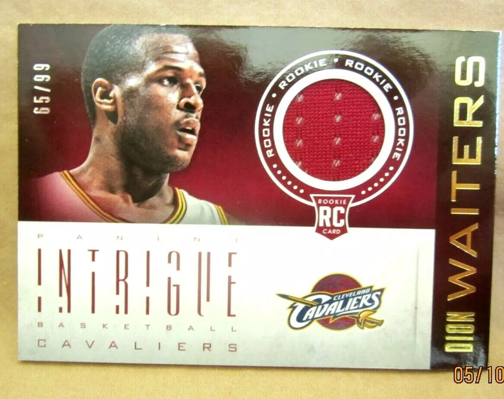Dion Waiters 2012-13 Panini Intrigue Patch Rookie#65/99-Cavaliers G/F RC/LAKERS