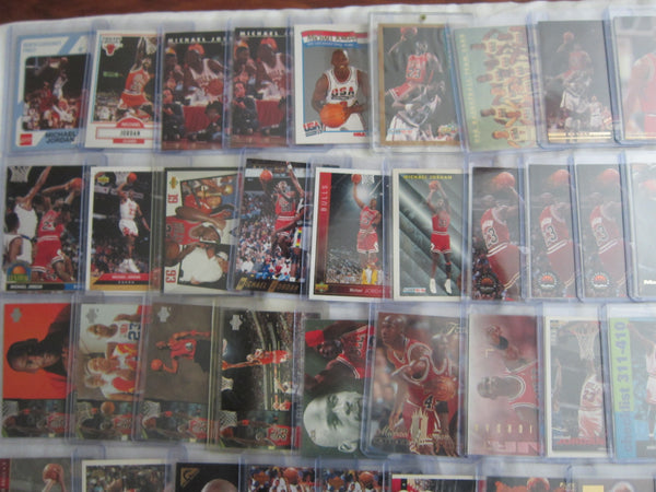 Michael Jordan 1989-2007 153 Common and Insert Card Lot!Bulls G GOAT HOF