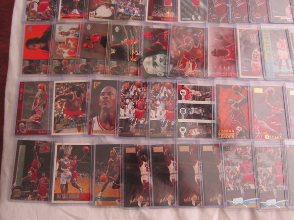 Michael Jordan 1989-2007 153 Common and Insert Card Lot!Bulls G GOAT HOF