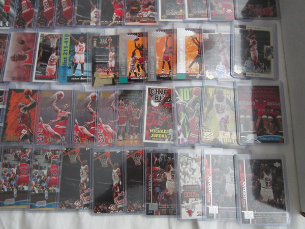Michael Jordan 1989-2007 153 Common and Insert Card Lot!Bulls G GOAT HOF