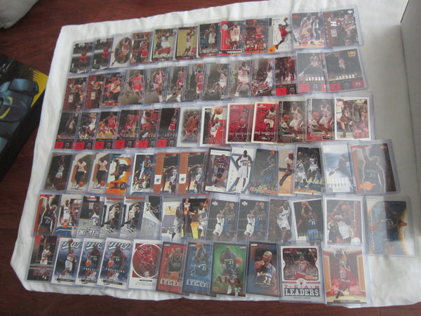 Michael Jordan 1989-2007 153 Common and Insert Card Lot!Bulls G GOAT HOF
