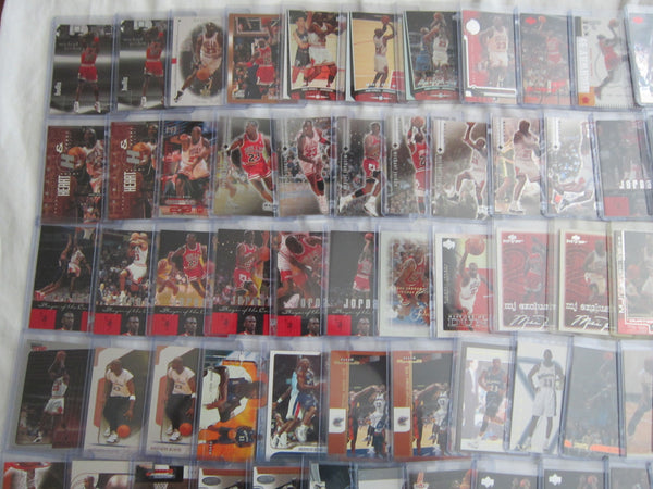 Michael Jordan 1989-2007 153 Common and Insert Card Lot!Bulls G GOAT HOF