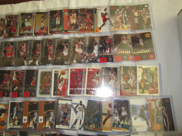 Michael Jordan 1989-2007 153 Common and Insert Card Lot!Bulls G GOAT HOF
