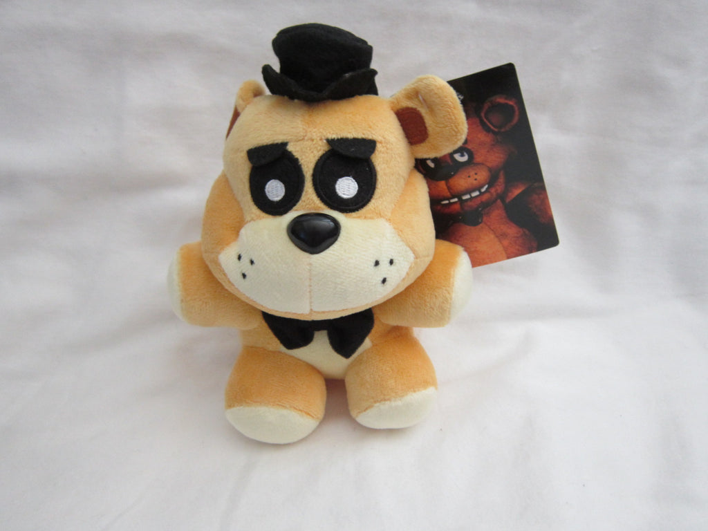 Five Nights at Freddy's 7.5" Golden Fazbear with Embroirdery Eyes Plush Animal--NEW with Tags!