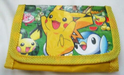 Pokemon Pikachu and Friends Unisex Kid's Adult Wallet 4.5" L x 3" W-Pokemon!!!AR3S