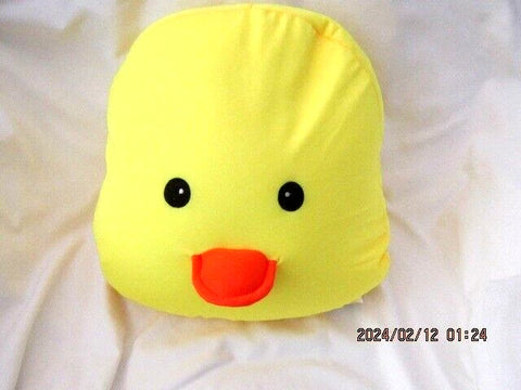 Snow Foam Micro Beads 12"-14" Japanese Colorful Duckling Cushion Pillow-New!