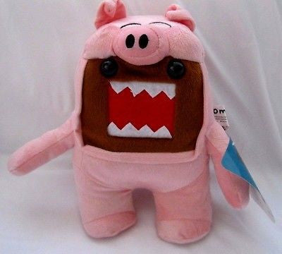 Domo Kun in Cow Costume 10" Plush Stuffed Toy-Domo Kun-Domo Kun Plush-New!