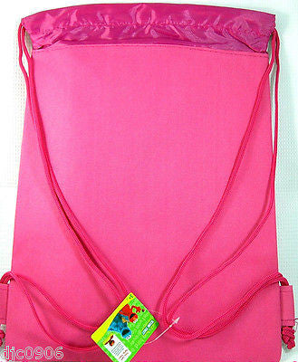 SESAME STREET ELMO FRIENDSHIP WARMS THE HEART PINK DRAWSTRING BAG BACKPACK-NEW