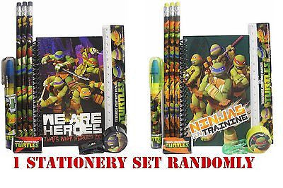 Ninja Turtles Pencil Case and Stationery Set by Teenage Mutant Ninja Turtles