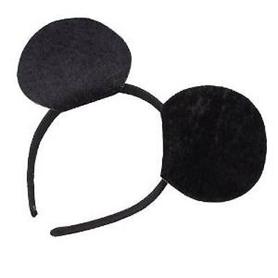 LOVELY CUTE BLACK MINNIE MOUSE EARS HEADBANDS FANCY DRESS COSTUME-MINNIE EARS