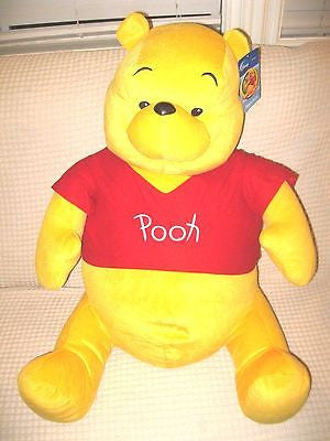 Walt Disney 8" Winnie the Pooh Plush Stuffed Animal Toy-New with Tags! RARE Pooh