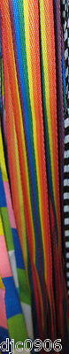 Premium Rainbow Blue Green Red  Orange Red Rockabilly Punk Shoe laces Shoelaces