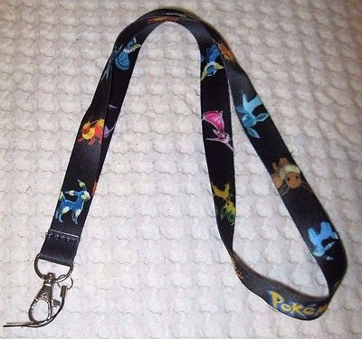 Pokemon Pikachu Blue Lanyard ID Holder-Pokemon Pikachu Lanyard-Brand New!