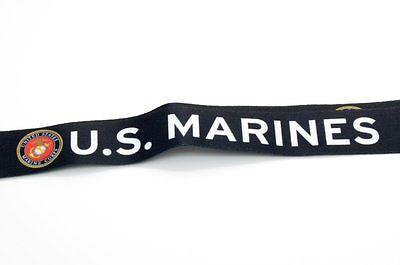 Official Licensed Products Military "US MARINES" Black Lanyard-Brand New!