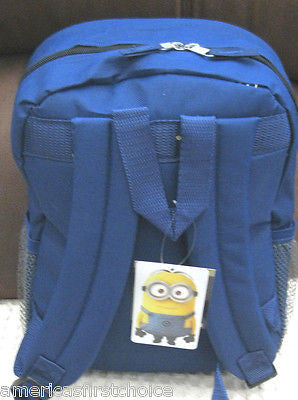 Despicable Me 2 Minions Toddler Backpack & Minions Lunch Box Universal-New Tags