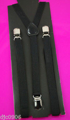 Unisex Thin 3/4" Hot Pink Adjustable Y-Style Back suspenders-Pink Suspenders