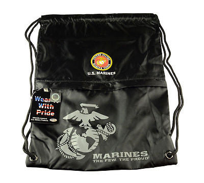 US NAVY AMERICA'S NAVY DRAWSTRING BAG BACKPACK TRAVEL STRING POUCH-BRAND NEW!