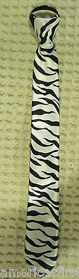 Teens Rasta Black Red Yellow Green Adjustable 14" Zipper Up Pre-tied Necktie-New