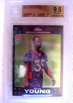 Brandon Marshall RC 2006 Topps Chrome Autograph Auto Beckett BGS10-Broncos WR-v2