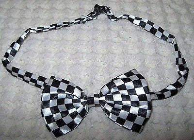 Kids Boys Girls Children Solid Black Adjustable Bow Tie-Children's Black-New!