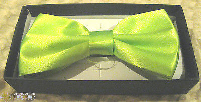 Unisex Men's MINT Green Classic Bow Tie Adjustable Unisex PreTied Bow Tie-New!