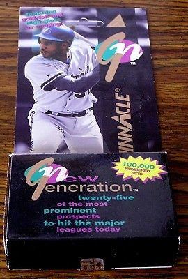 1994 Pinnacle New Generation Numbered Baseball Set-Factory Sealed Box!