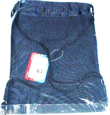 SESAME STREET ELMO COUNTING THE NUMBERS BLACK DRAWSTRING BAG BACKPACK TRAVEL-NIP
