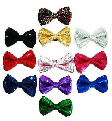 MARDI GRAS (PURPLE/YELLOW/GREEN) MULTI COLOR ADJUSTABLE BOWTIE BOW TIE-NEW!