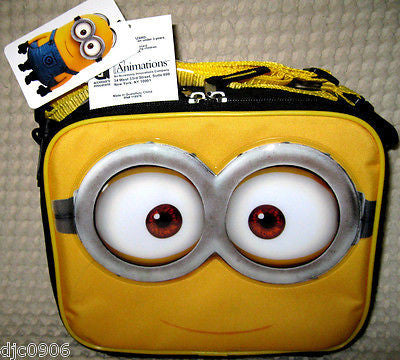 Despicable Me 2 Minions Toddler Backpack & Minions Lunch Box Universal-New Tags