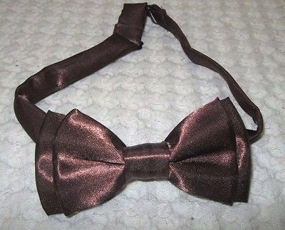 Kids Boys Girls Children White&Red Checkers Checkered Adjustable Bow Tie-New!