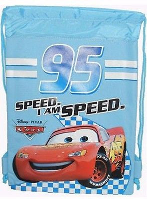 DISNEY LIGHTNING MCQUEEN MEDICATED RUST-EZE DRAWSTRING BAG TRAVEL BACKPACK-NEW!