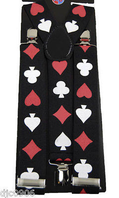 Poker Player Cards Adjustable Bow Tie&Poker 4 of a kind 4 Aces Neck Tie-New!v2