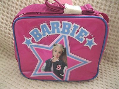 MATTEL BARBIE WITH STAR PINK LUNCHBOX-BARBIE LUNCH BAG LUNCHBOX-BRAND NEW!