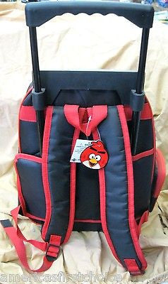 DISNEY PRINCESS & FRIENDS 16" ROLLING BACKPACK! PRINCESS PINK  BACK PACK-NEW!