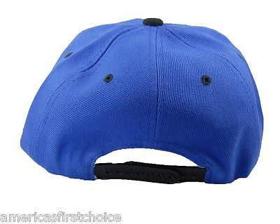 Unisex Fashion Trucker Blue Hat w/ Embroidered Mustache & Sunglasses Cap-New