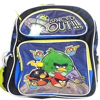 Rovio Angry Birds Spaced Out Large School Backpack 16" Book Bag -New w/Tags!V2