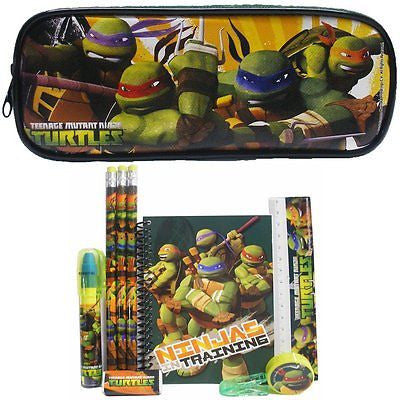 Ninja Turtles Pencil Case and Stationery Set by Teenage Mutant Ninja Turtles