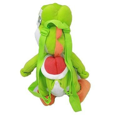 Nintendo Super Mario Brothers Yoshi 16 " Plush Backpack Tote- NEW with Tags!