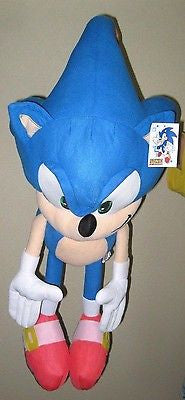 Sonic the Hedgehog Large Plush 24" Blue Sonic Plush Doll-New with tags!