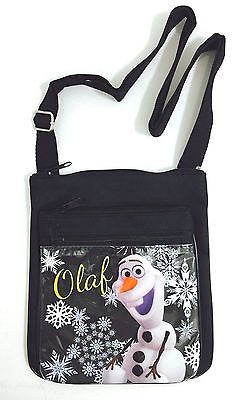 Disney Frozen Olaf Two Layers Flippable Shoulder Bag Adjustable Shoulder Strap