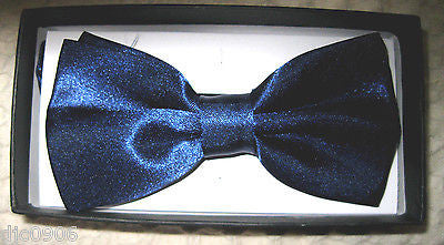 Unisex NAVY BLUE Tuxedo Classic BowTie Neckwear Adjustable Bow Tie-New in Box!