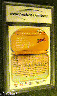 Carson Palmer RC 2003 Fleer Ultra Rookie GEM MINT BECKETT BCCG 10-CINCINNATI QB