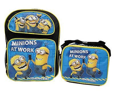 Despicable Me 2 Minions Minion Oops Minions at Work Backpack&Match Lunch Box-New