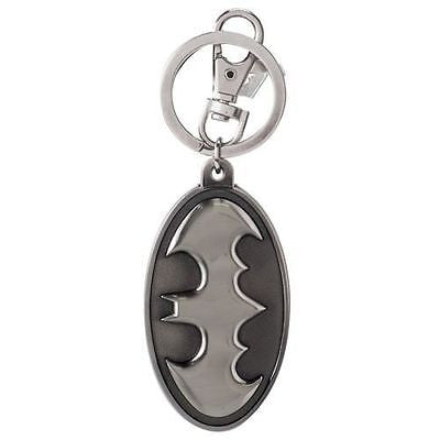 Batman All Brass metallic Key Chain Key Ring by DC Comics-Brand New!
