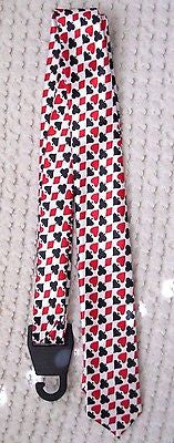 Poker Player Cards 4 Player Cards Suites Adjustable 2" Necktie-Poker Neck Tie