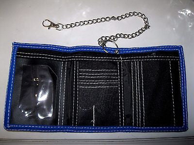Black with red Pentagram Star Wallet Unisex Men's 4.5" x 3" W-New in Package!