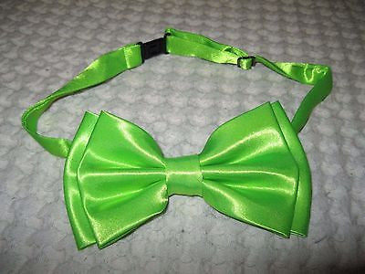 SHINY NEON ORANGE ADJUSTABLE  BOW TIE BOWTIE-NEW IN GIFT BOX!IORANGE BOW TIE!V2