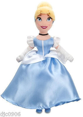 Walt Disney Cinderella Little Princess Blue Dress Large bean bag plush-New w/Tag