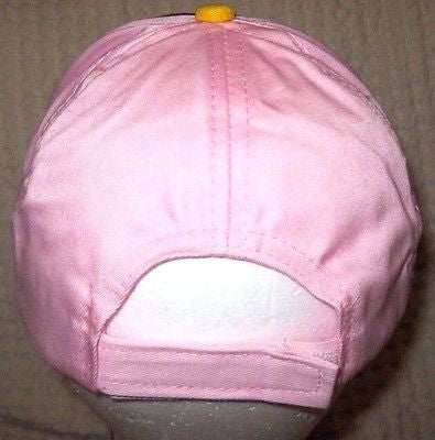 Disney Kids Girls Pink Sofia the First Princess Pink Adjustable Baseball Cap-VE2